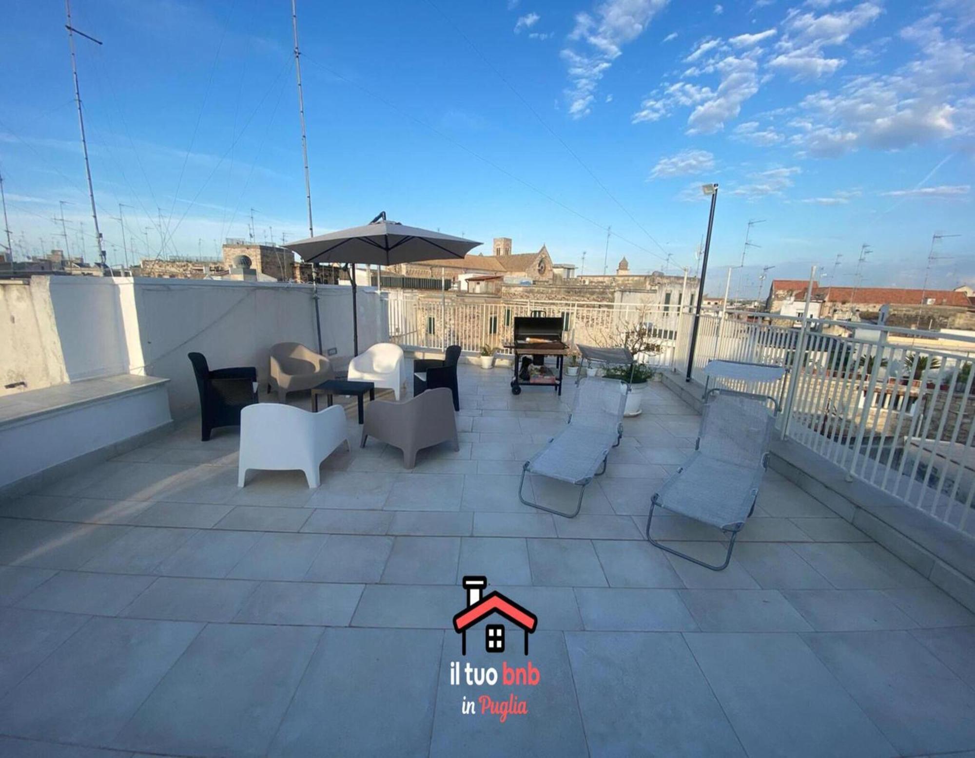Casa Bianca Bnb,Big Terrace,10 Min Airport Beaches Bitonto Luaran gambar